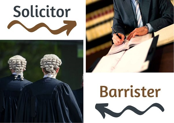 What is the difference between a solicitor and a barrister?