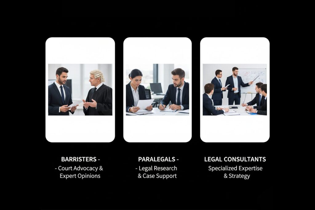 How Do Solicitors Work With Other Legal  
Professionals? 